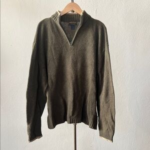 Woolrich 1/4 Zip Sweater Mens XL